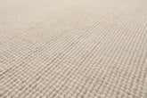 100% New Zealand Wool LoomBloom Beige Hand Tufted Rug with Contemporary Multi Size Textured Berber Design